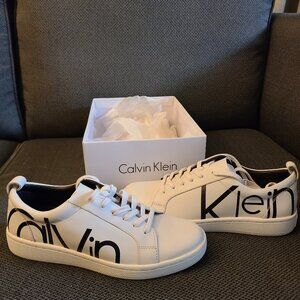 Calvin Klein White Logo Sneaker